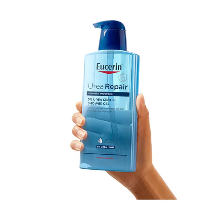 Гель для душа мягкий 5% Urea EUCERIN, 400 мл — фото 2