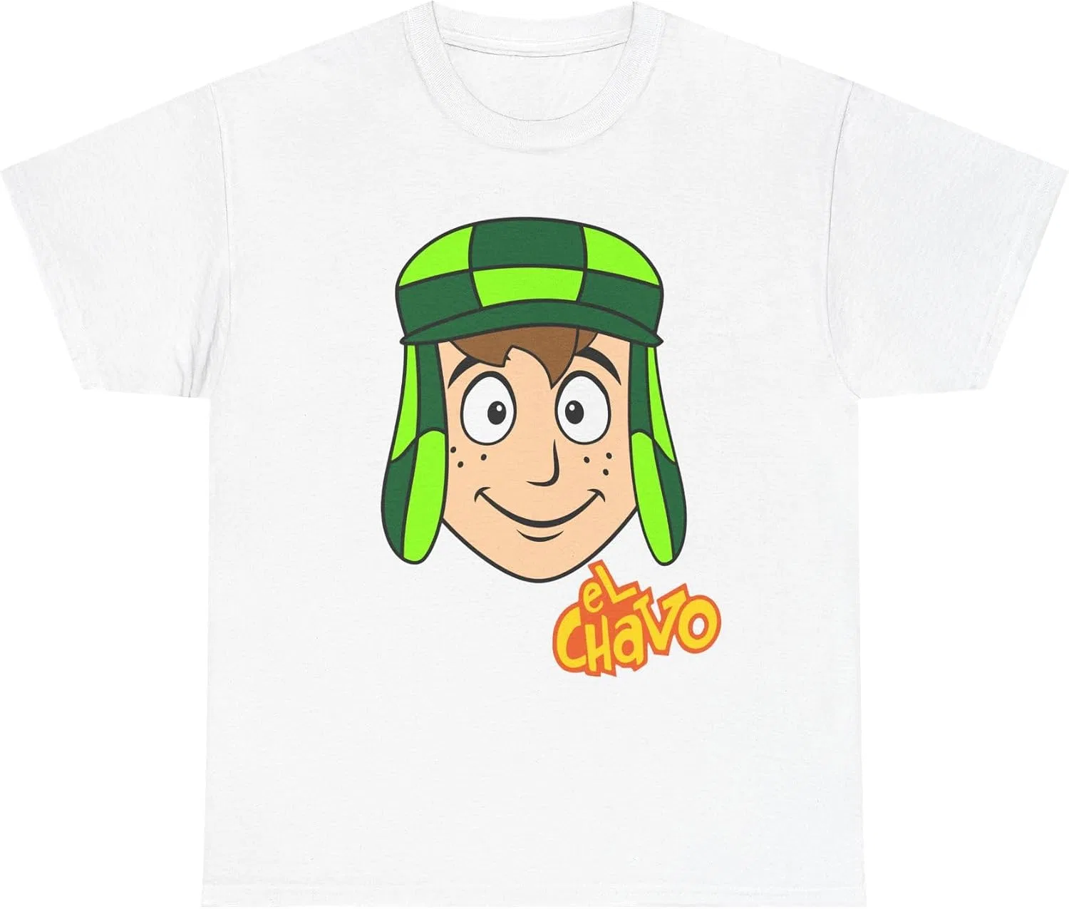 Мужская футболка с принтом El Chavo del 8, белый