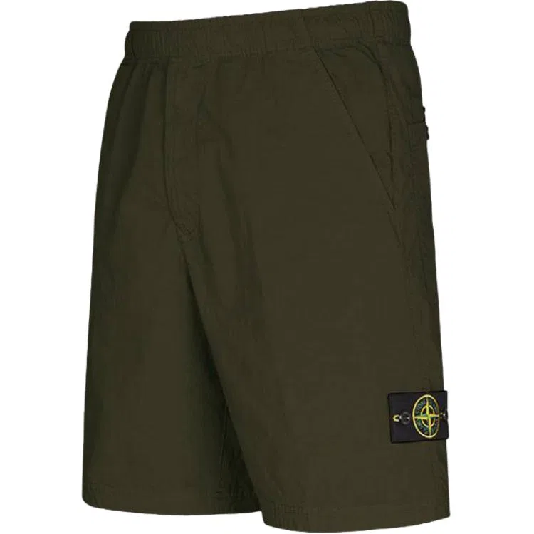 Мужские шорты на резинке Stone Island, Green — фото 3