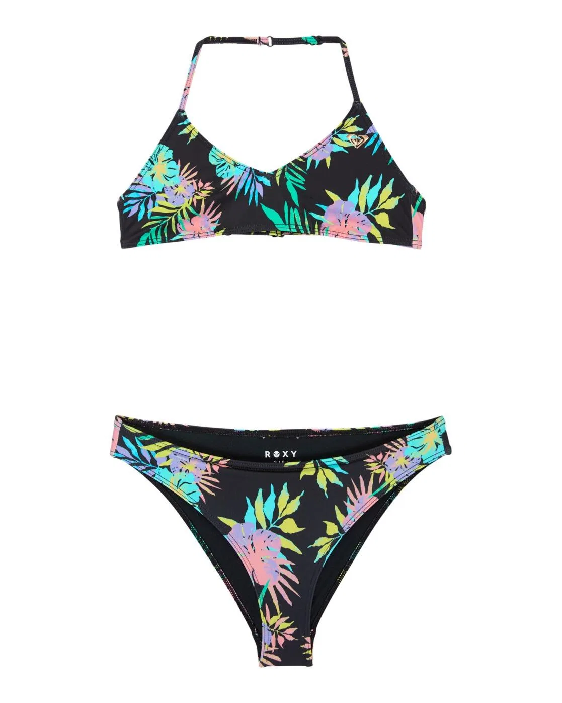 Детское бикини-комплект с бралеттe Roxy Active Set, Schwarz