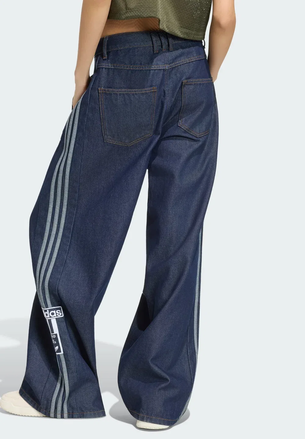 Adbrk pnt d - wide leg Adidas Originals, Indigo Denim — фото 2