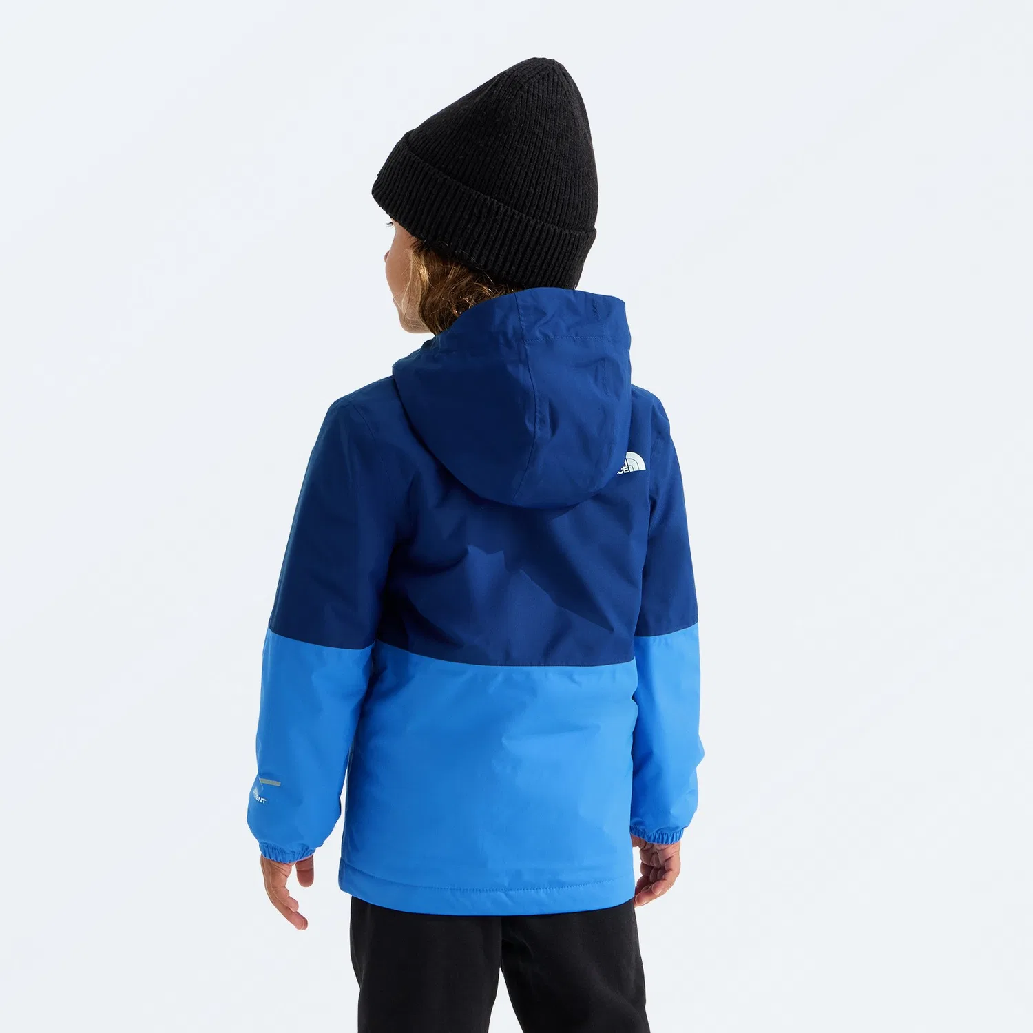 Детская утепленная куртка от дождя с капюшоном Antora The North Face, Bold Blue/Active Blue — фото 2