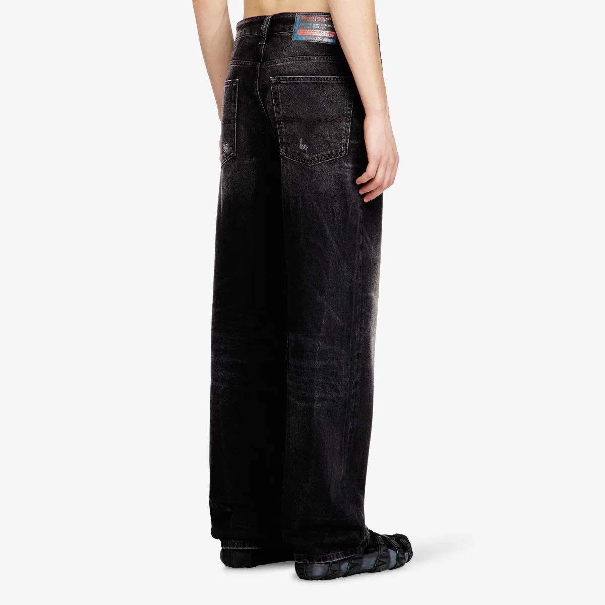 Джинсы с широкими штанинами Diesel — фото 4