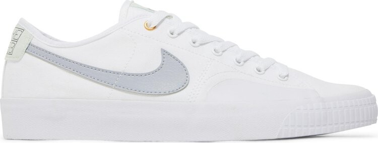 

Кроссовки Nike Daan Van Der Linden x Blazer Court SB 'White Wolf Grey', белый