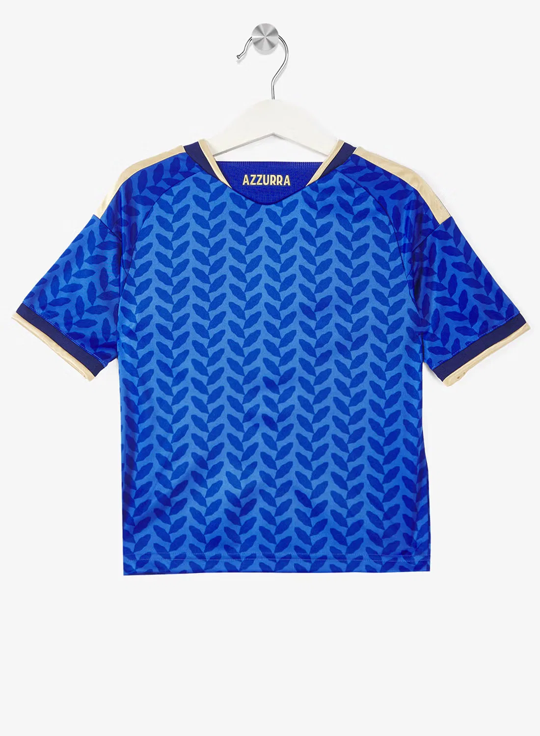 Комплект футбольный с эмблемой Италии Adidas, синий — фото 3