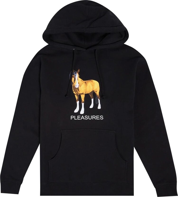 

Худи Pleasures Death Hoodie 'Black', черный