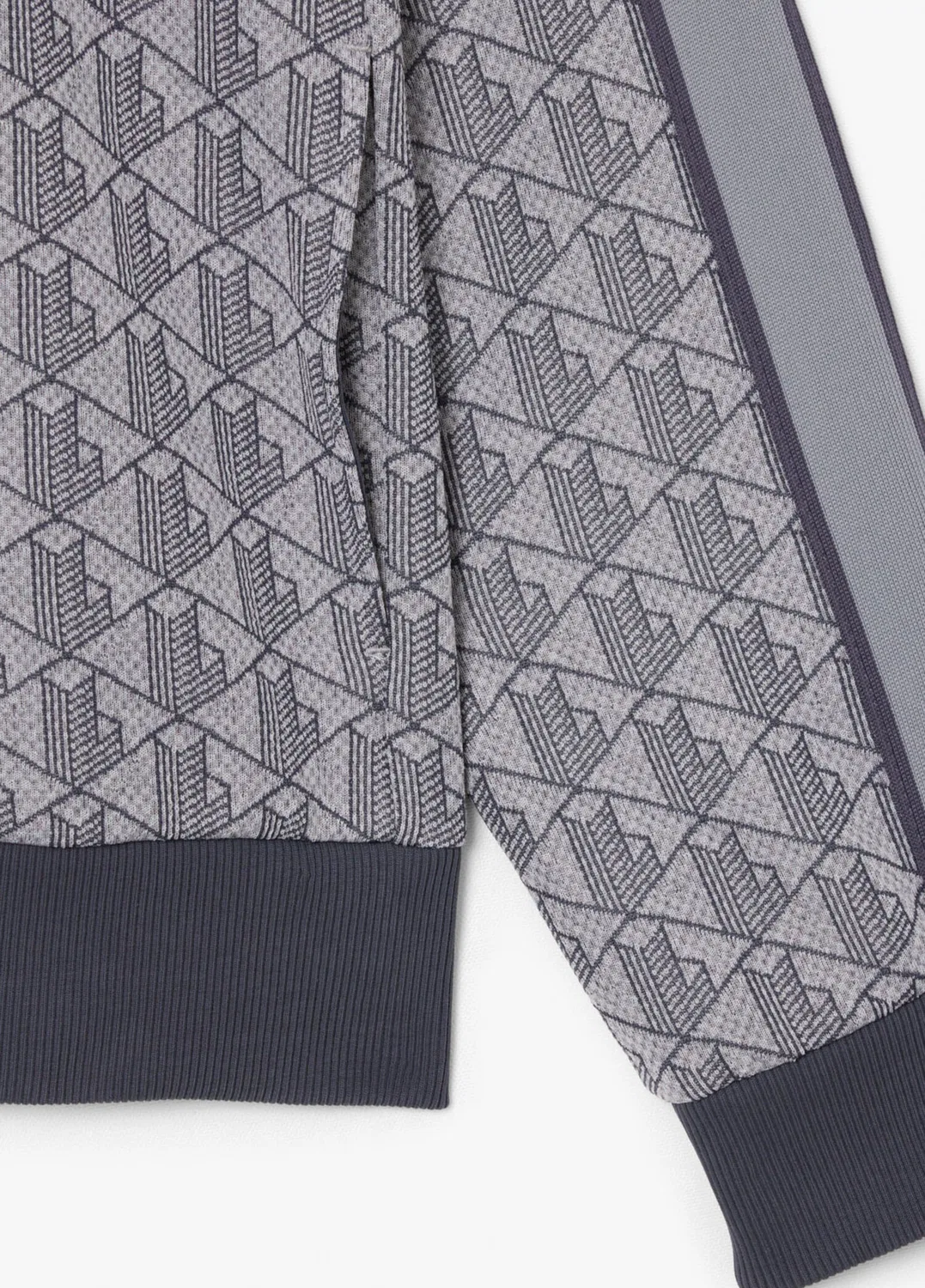 Свитшот Lacoste Regular Fit, серый — фото 3