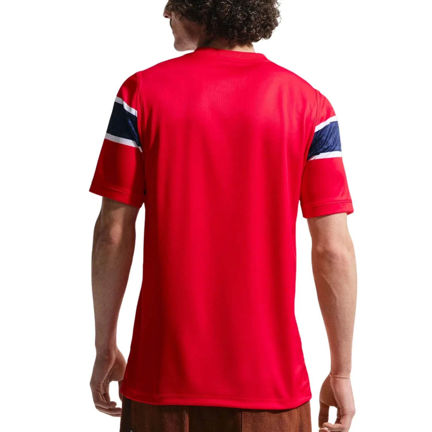 Мужская футболка Nike Norway 2026 Stadium Home Dri-FIT Replica Jersey, красный — фото 2
