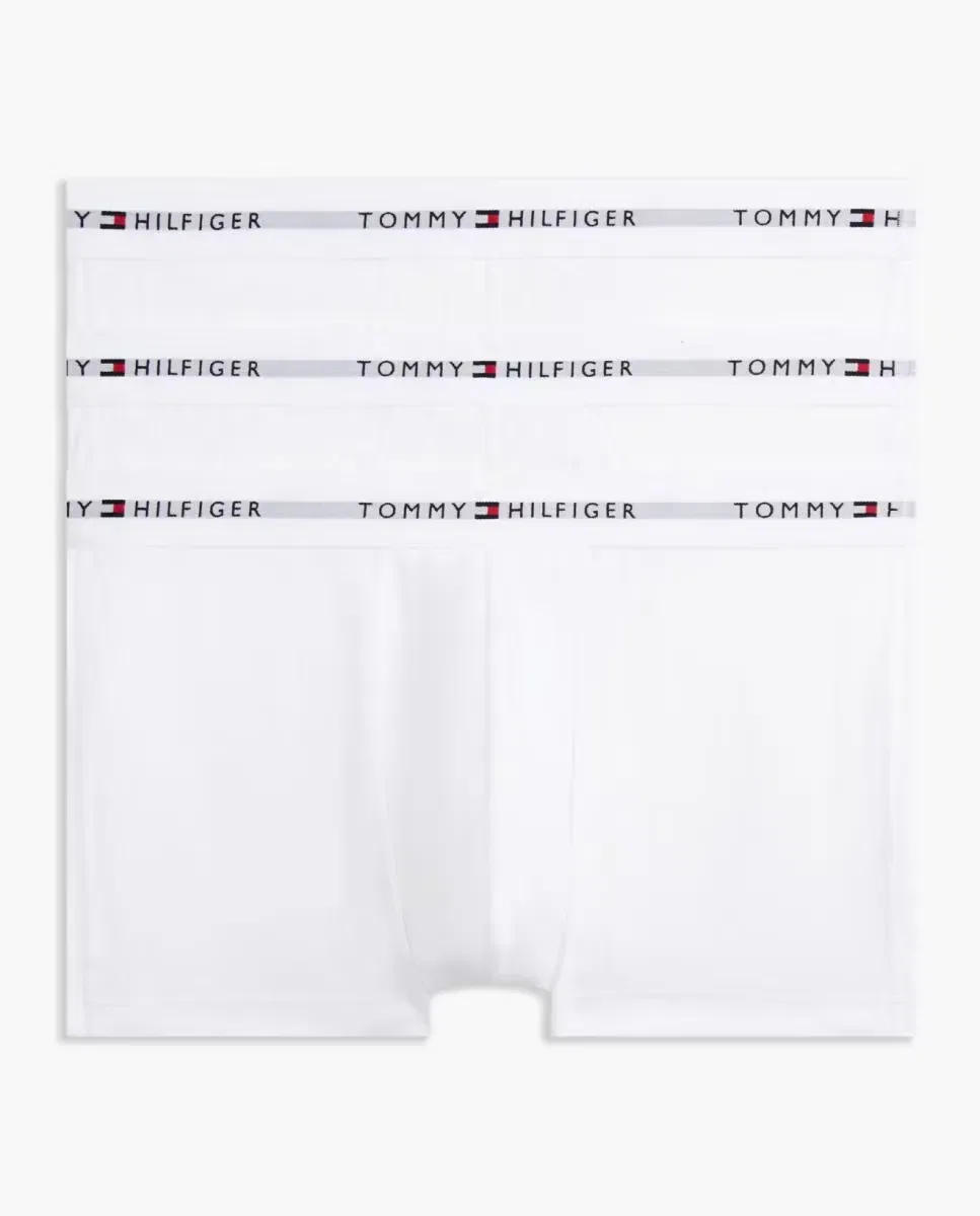 Мужские боксеры хлопковые набор 3 шт Tommy Hilfiger, Blanco