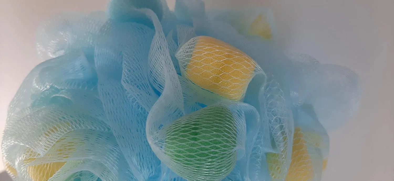 Мочалка для тела, DataPrice, Набор 4 шт, Sky Blue — фото 2