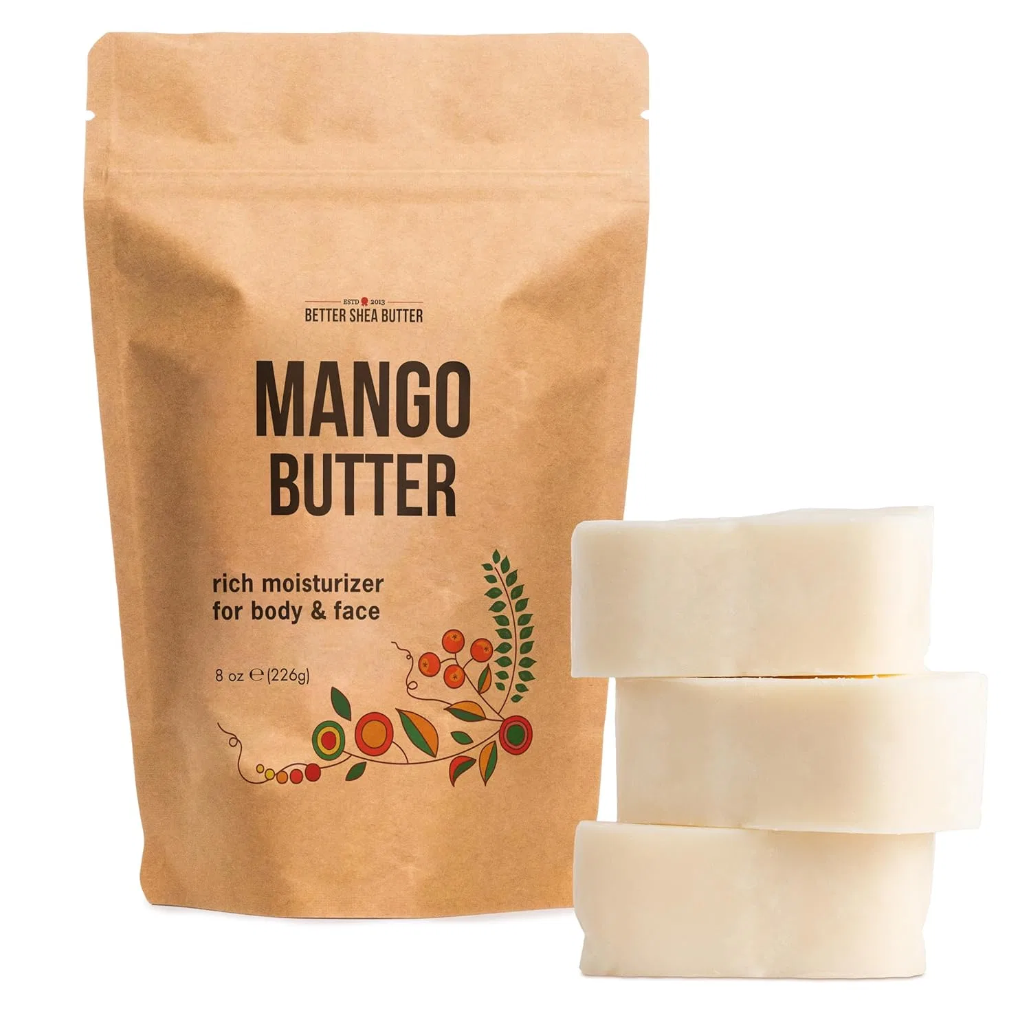Масло манго 100% чистое, 8 oz (240 мл), Better Shea Butter