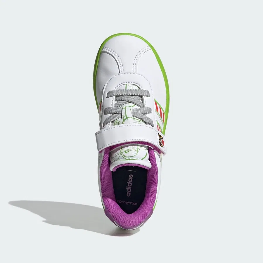 Кеды детские с принтом Toy Story Sportswear JQ4385 adidas, Белый — фото 4