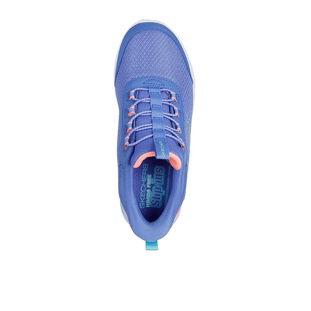 Детские кроссовки с низким верхом Microspec Max Color Trifecta Skechers, Blau — фото 3