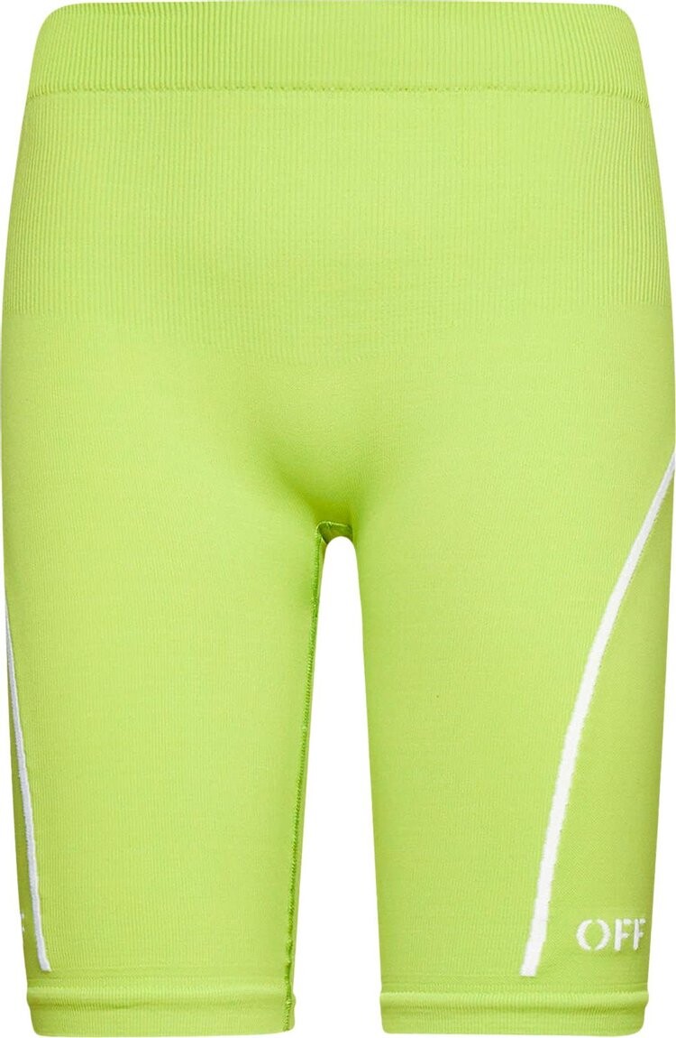 

Шорты Off-White Athl Off Stamp Seamless Shorts Yellow, желтый