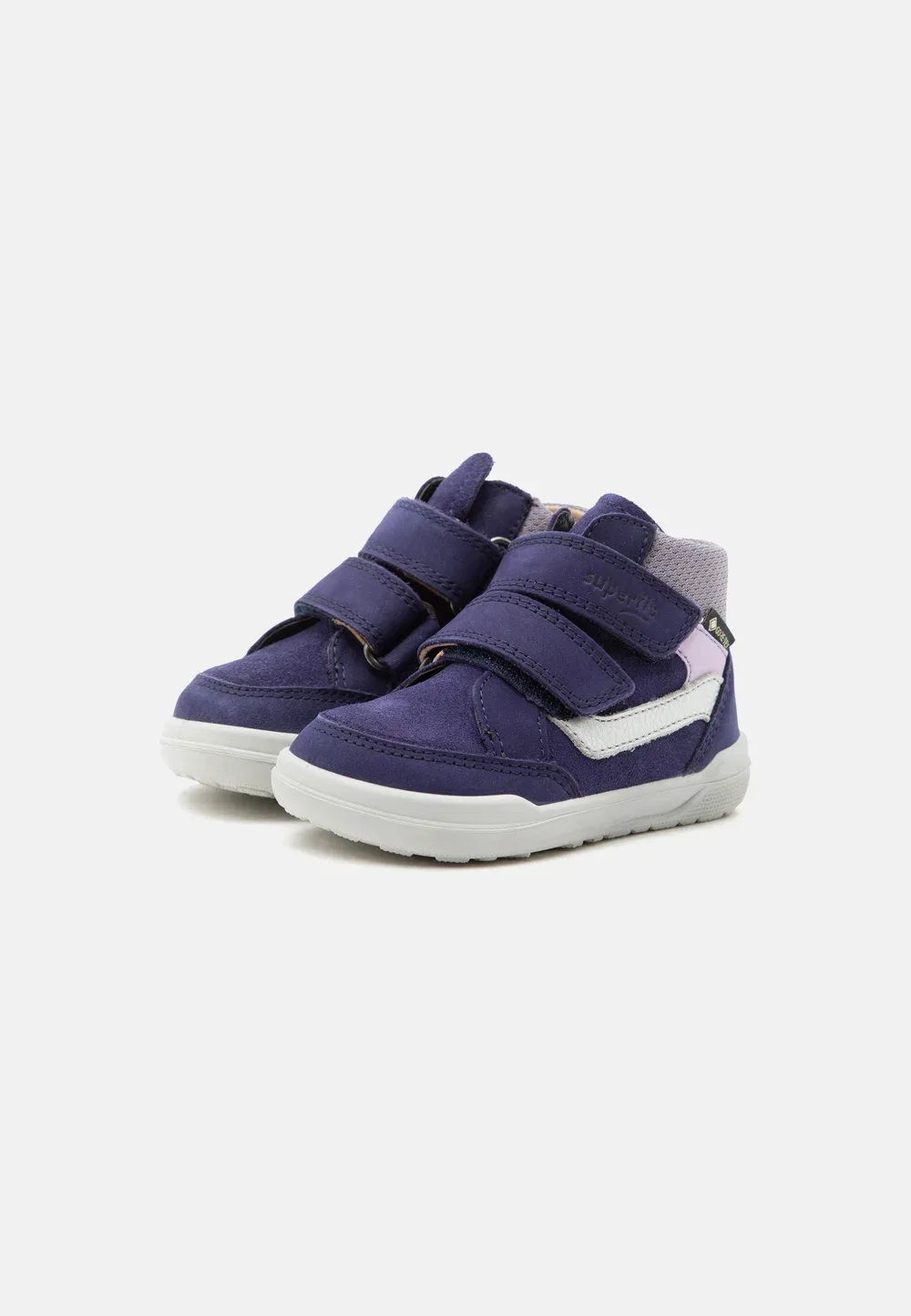 Высокие кроссовки Barefoot gore-tex superfree 2.0 Superfit, Blau/Lila — фото 2
