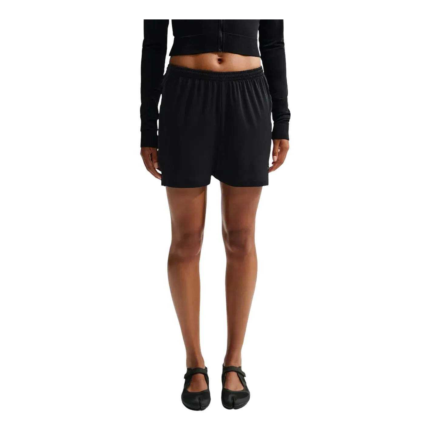 Женские шорты SKIMS Stretch Knit Shorts 'Obsidian Igneous' Nike, Obsidian/Igneous