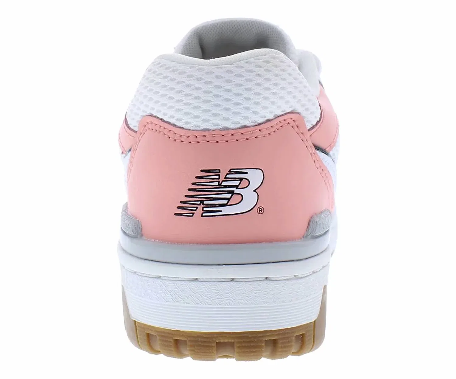 Детские кроссовки для девочек на платформе 550 New Balance, Brighton Grey Omega Pink — фото 3
