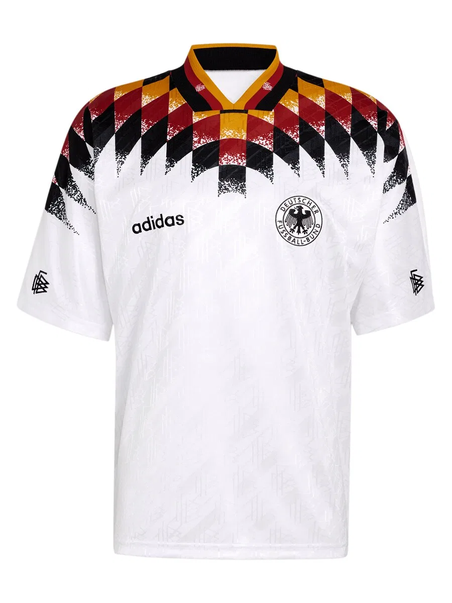 Футболка ADIDAS PERFORMANCE 'Home DFB 94' белого цвета