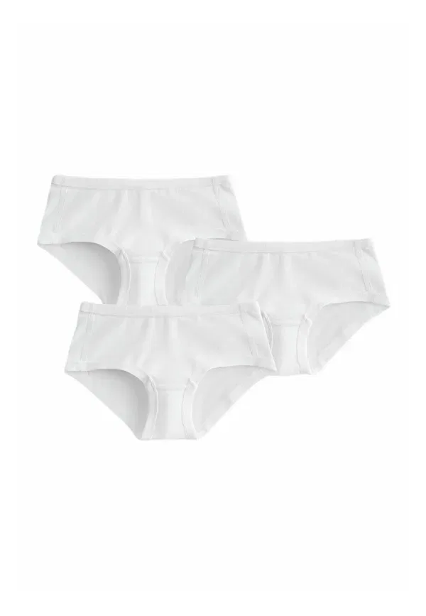 Комплект из 3 трусов, хлопок Regular fit - kind to skin briefs 3 pack, Next, белый
