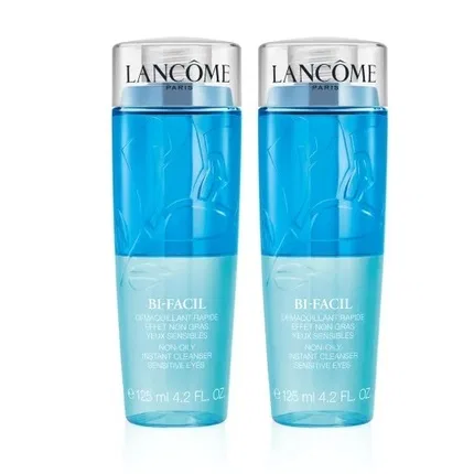 Средство для снятия макияжа с глаз двухкомпонентное Lancome, 2 x 125 мл