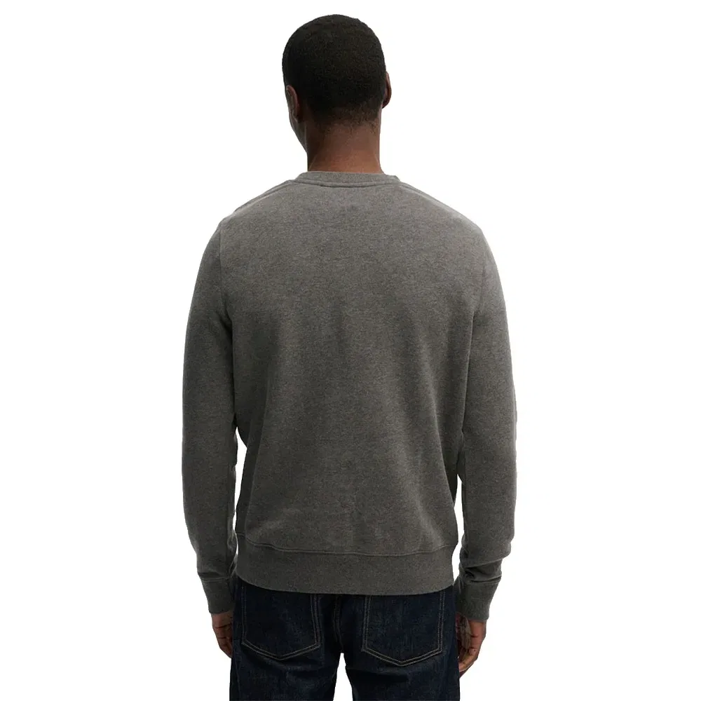 Свитшот Relaxed Fit Superdry, серый — фото 2