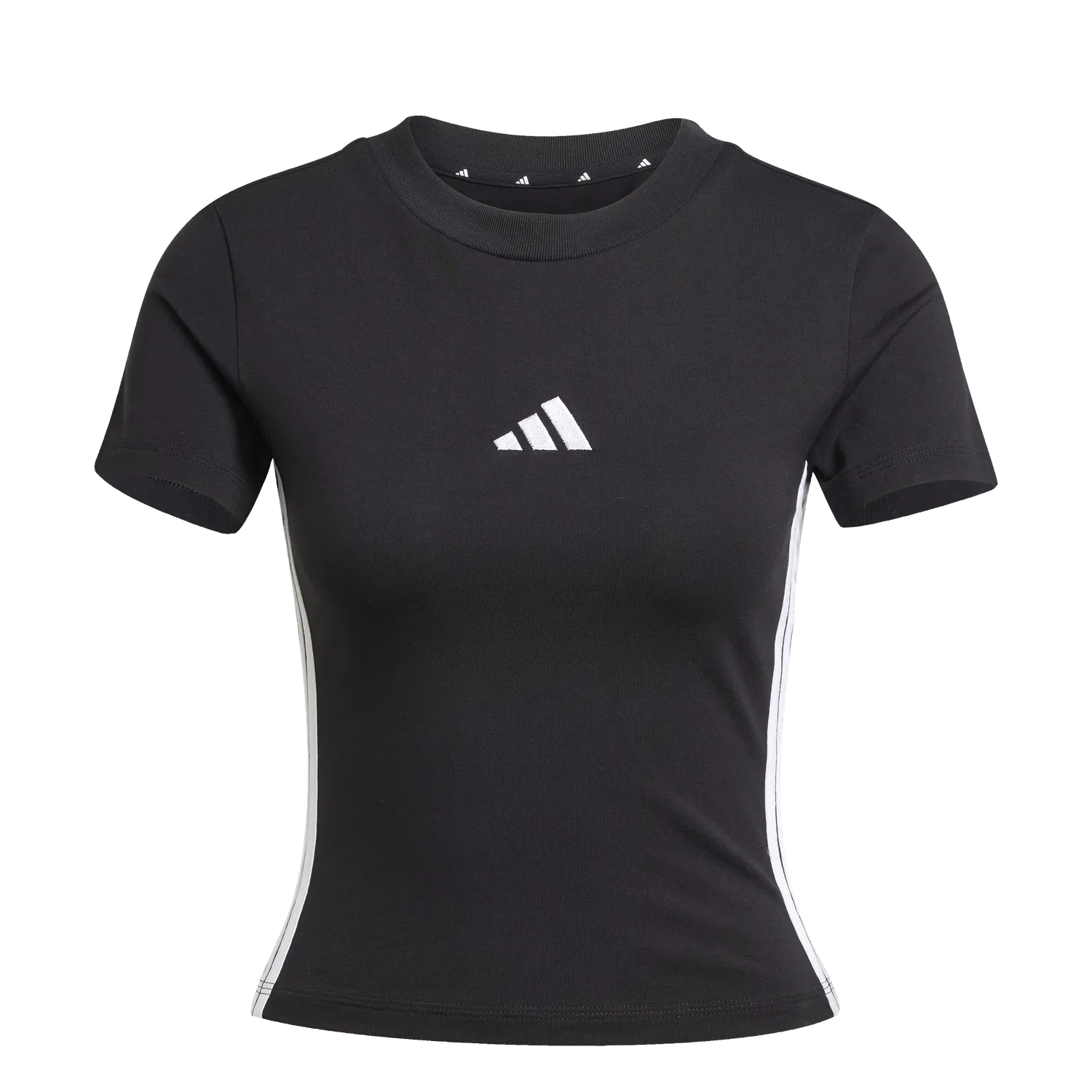 Женская футболка свободного кроя Adidas, черный