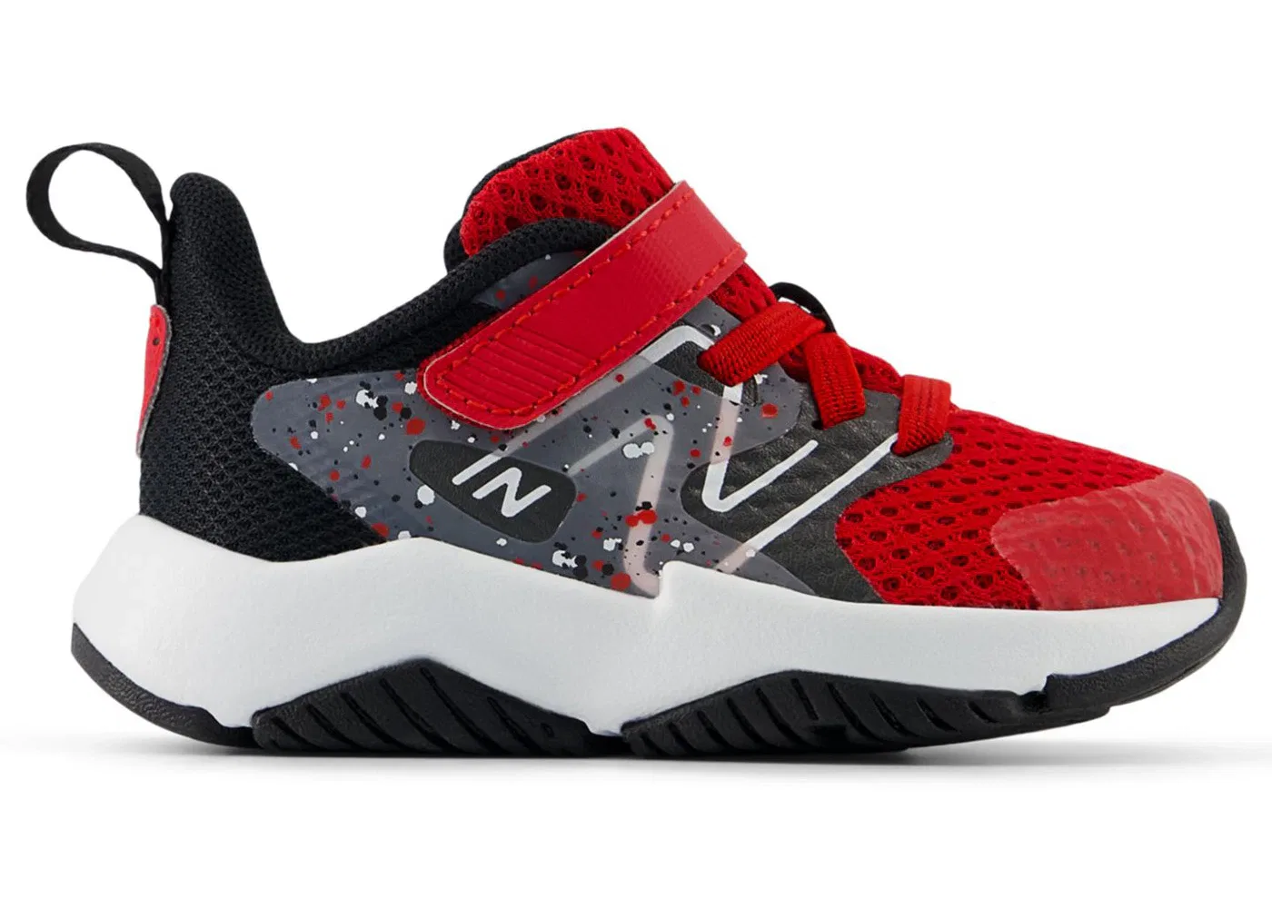 Детские кроссовки для бега New Balance Rave Run v2 Bungee Lace, Team Red/Black/Black Cement