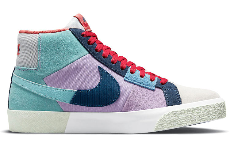 Кроссовки Nike Blazer Mid Mosaic, разноцветный — фото 2