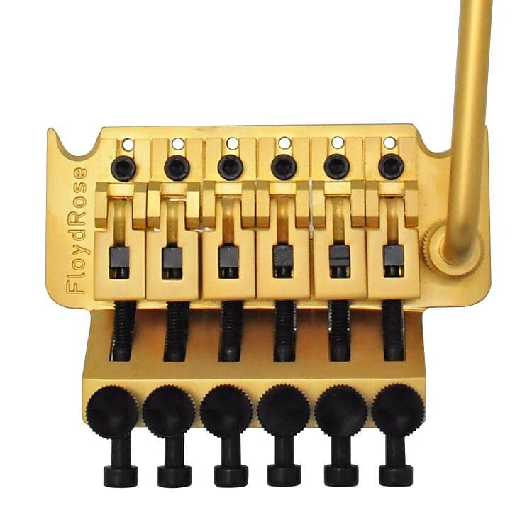 

Комплект тремоло Floyd Rose Original Satin Gold FRT300S немецкого производства