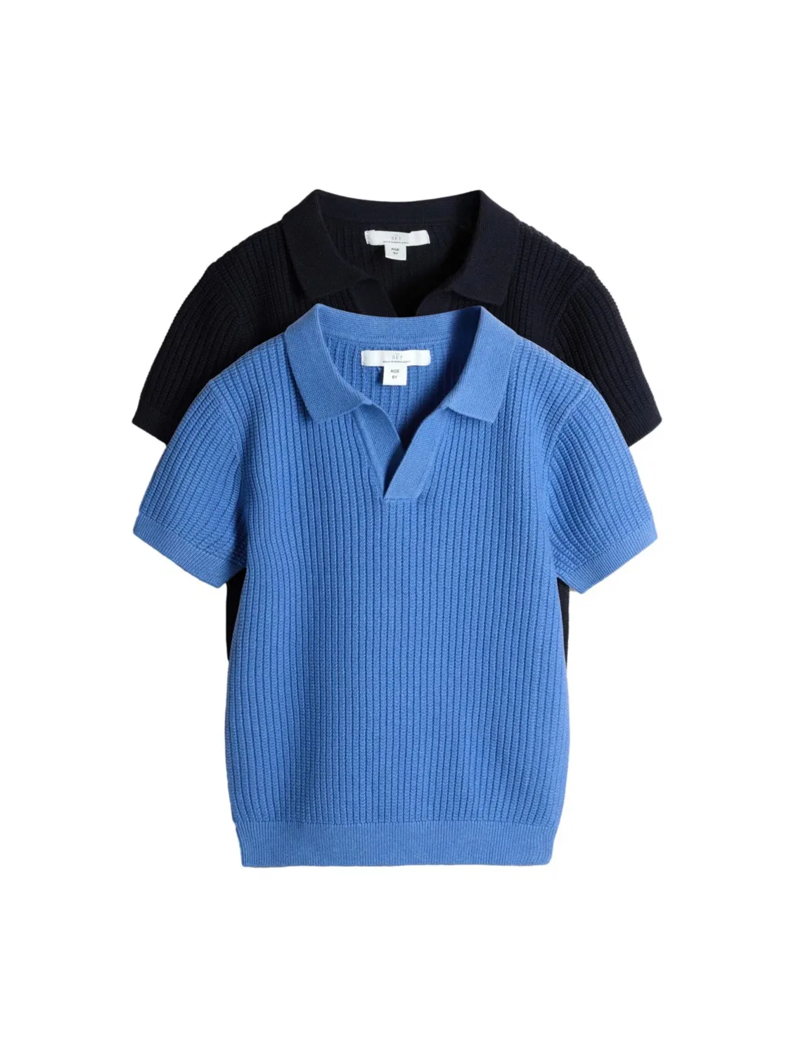 Свитер The Set, Royal Blue/Black