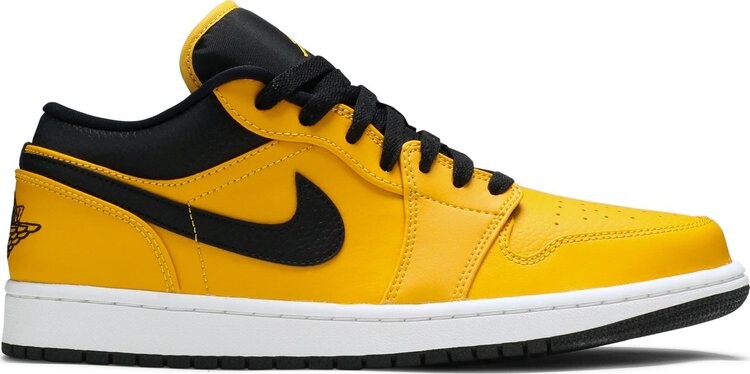 

Кроссовки Air Jordan 1 Low University Gold Black, золотой, Желтый, Кроссовки Air Jordan 1 Low University Gold Black, золотой