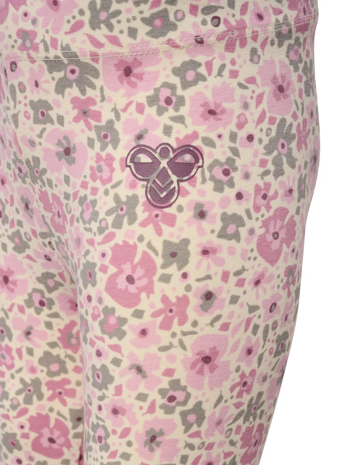 Детские леггинсы с принтом Hmlmini Hummel, Rosa / Bonbonrosa — фото 3