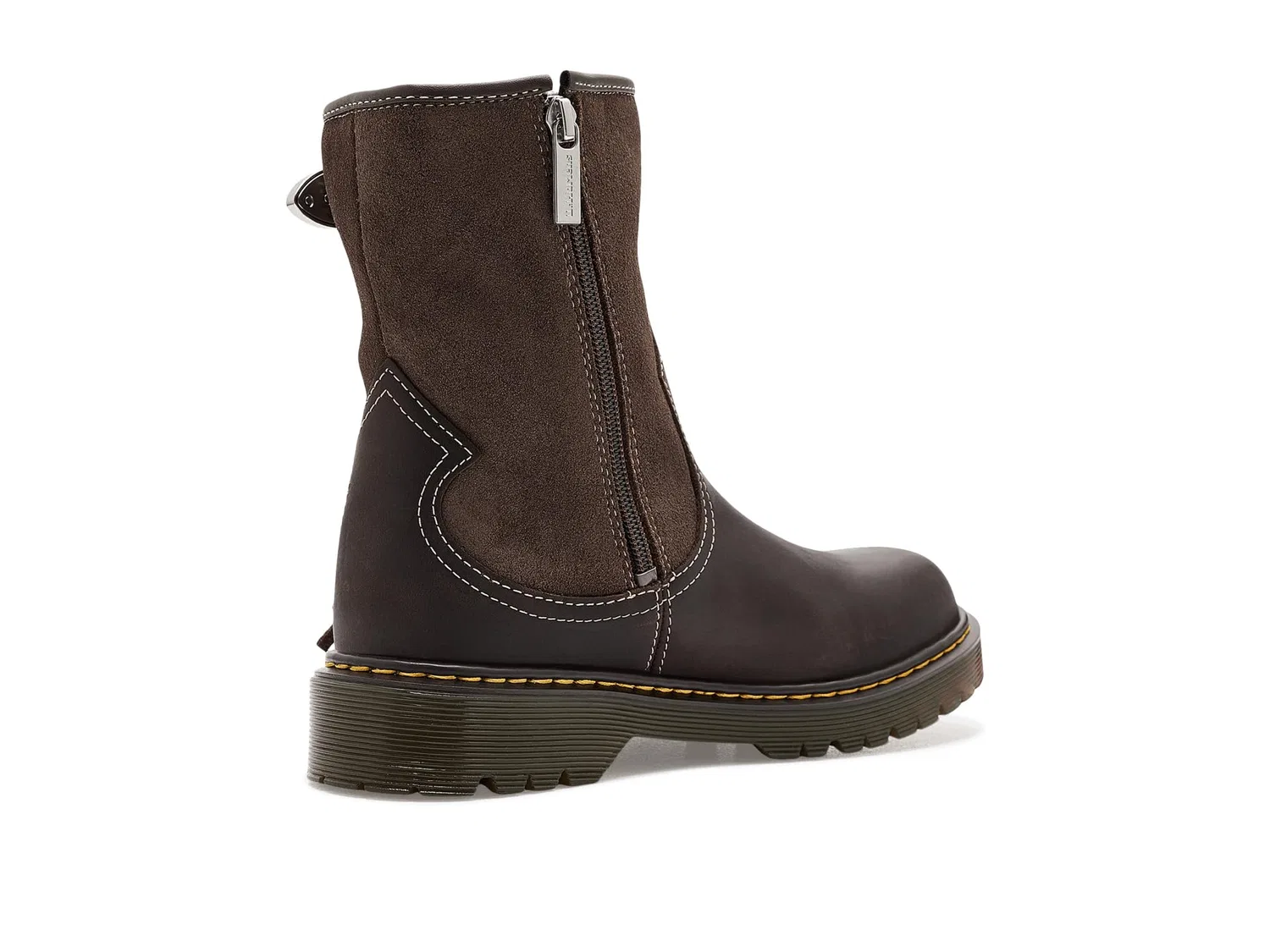 Ботинки Genaya Rodeo Y (для больших детей) Dr. Martens Kid'S Collection, Dark Brown — фото 4