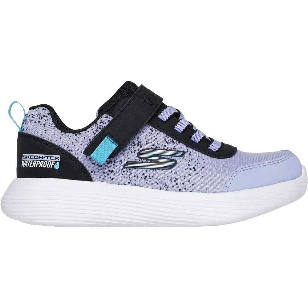 Детские кроссовки для девочек с принтом Go Run 400 V2 Tru sol Skechers, Black Lavender — фото 4