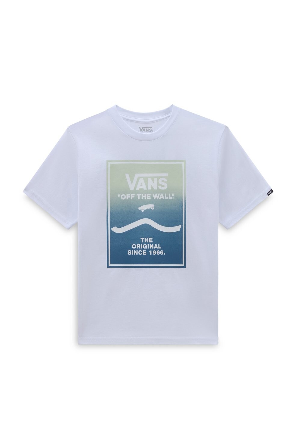 

Футболка с принтом BOX Vans, цвет white