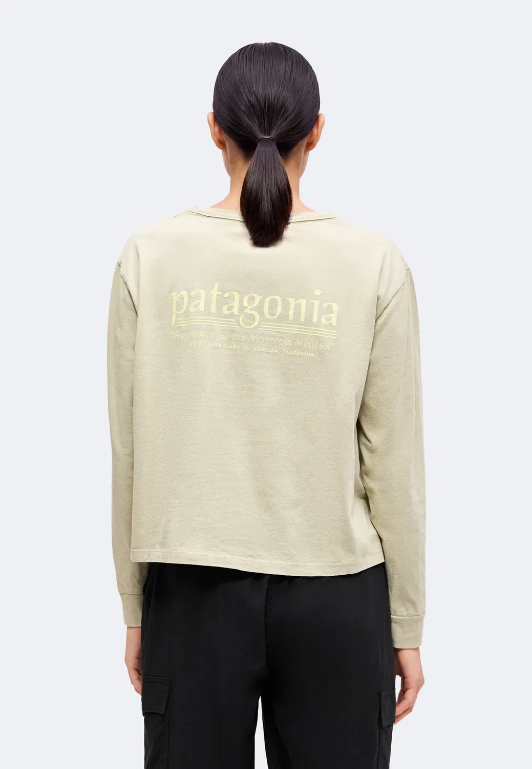 Футболка Hut tripper свободного кроя с длинными рукавами Patagonia, Weathered Stone