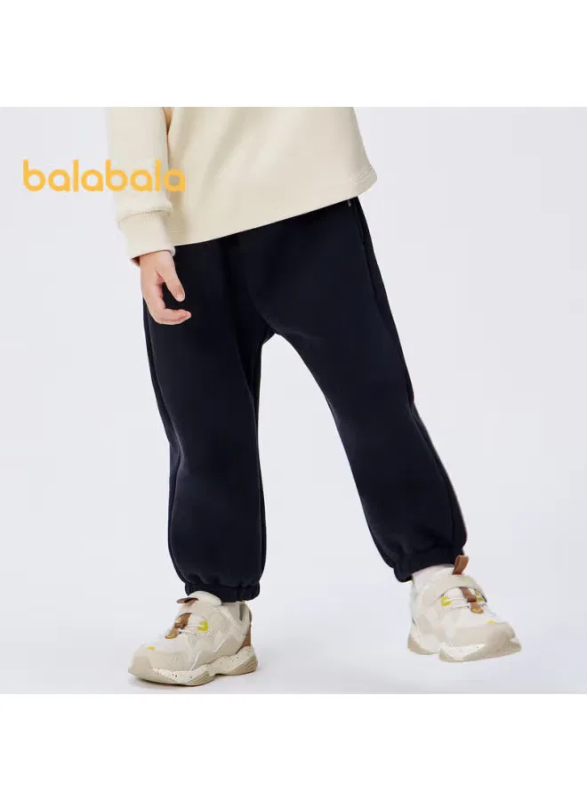 Штаны с флисовой подкладкой для детей, модель 208424108201 Balabala, черный — фото 2