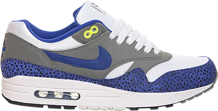 

Кроссовки Nike Air Max 1 QS 'Safari Pack - Hyper Blue', белый