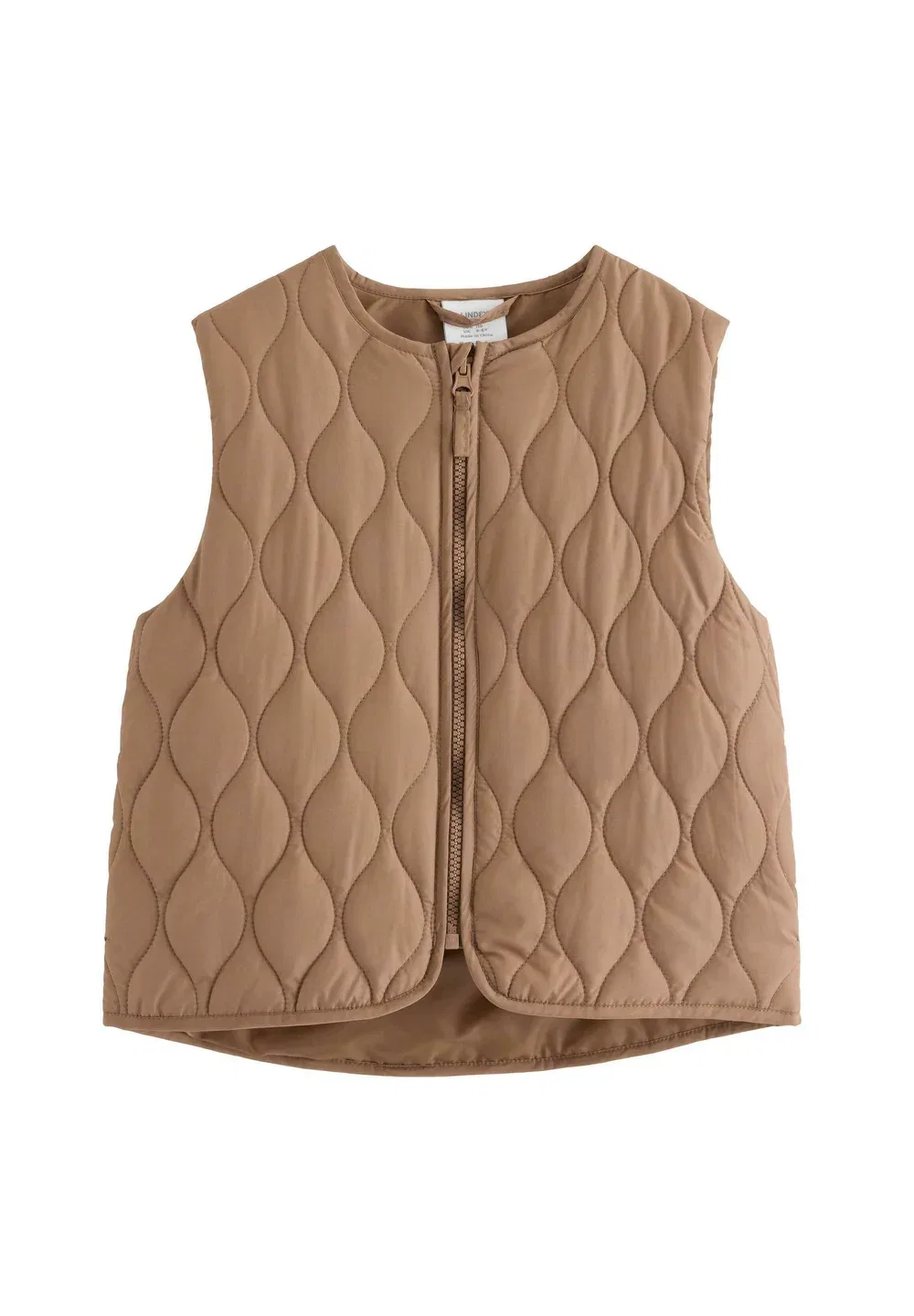 Жилет унисекс Lindex, Light Dusty Brown — фото 2