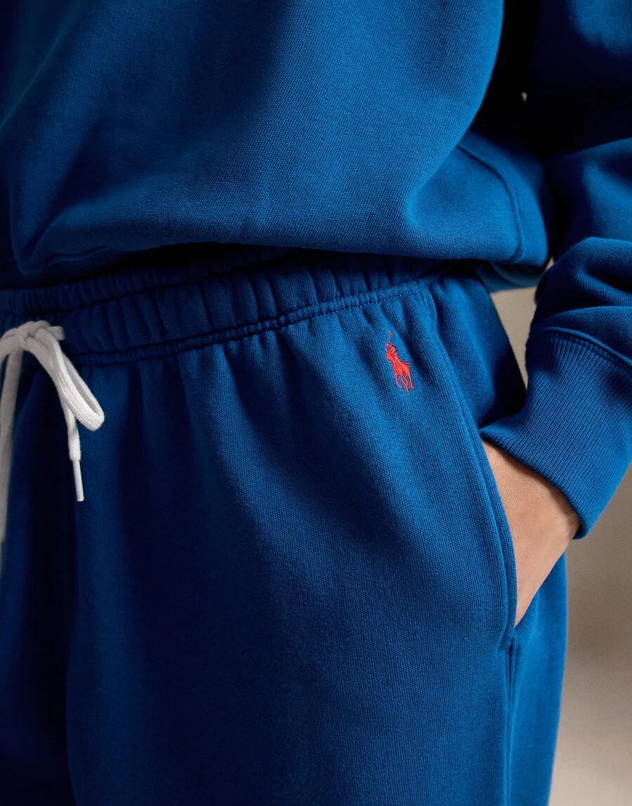 Зауженные брюки Polo Ralph Lauren синего цвета — фото 2