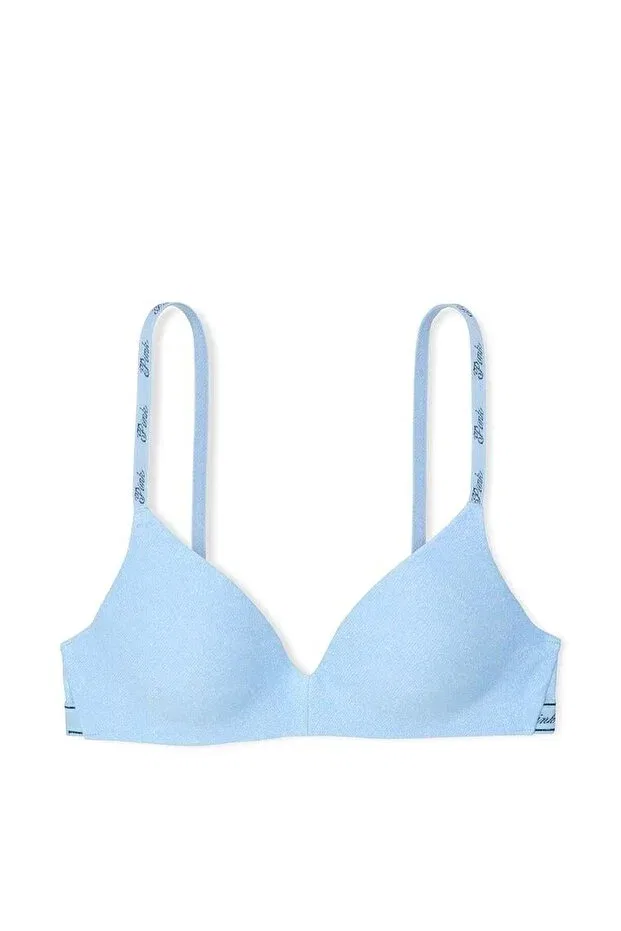 Женский бюстгальтер с легкой подкладкой Victoria'S Secret, Light Denim — фото 4