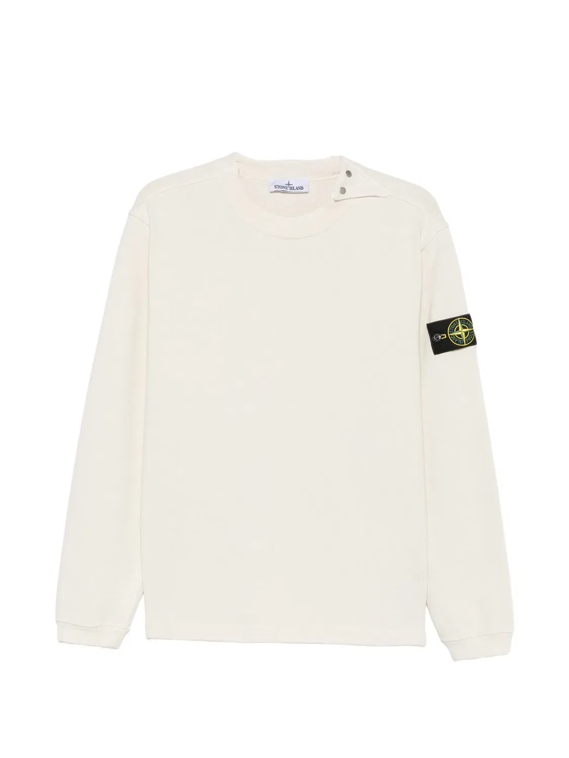 Stone Island Джемпер с кнопкой на плече - нейтральные