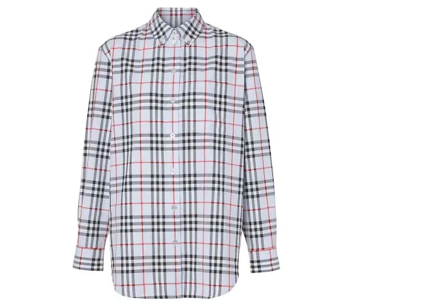 Женская рубашка с принтом Vintage Check Burberry, Blue