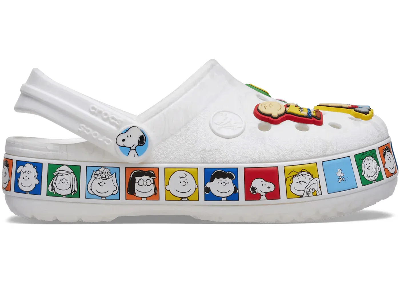 Детские сабо-клоги с принтом Crocs Crocband Clog Crocs, Multi