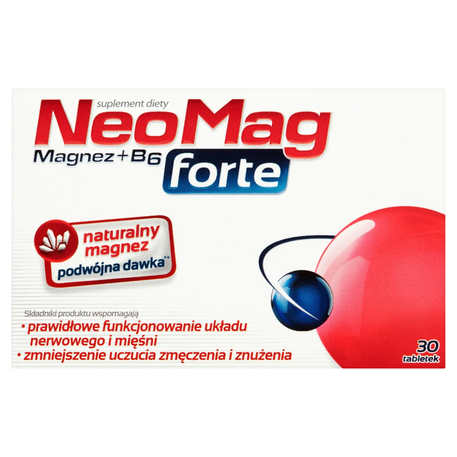 

Neomag Forte биологически активная добавка, 30 таблеток/1 упаковка