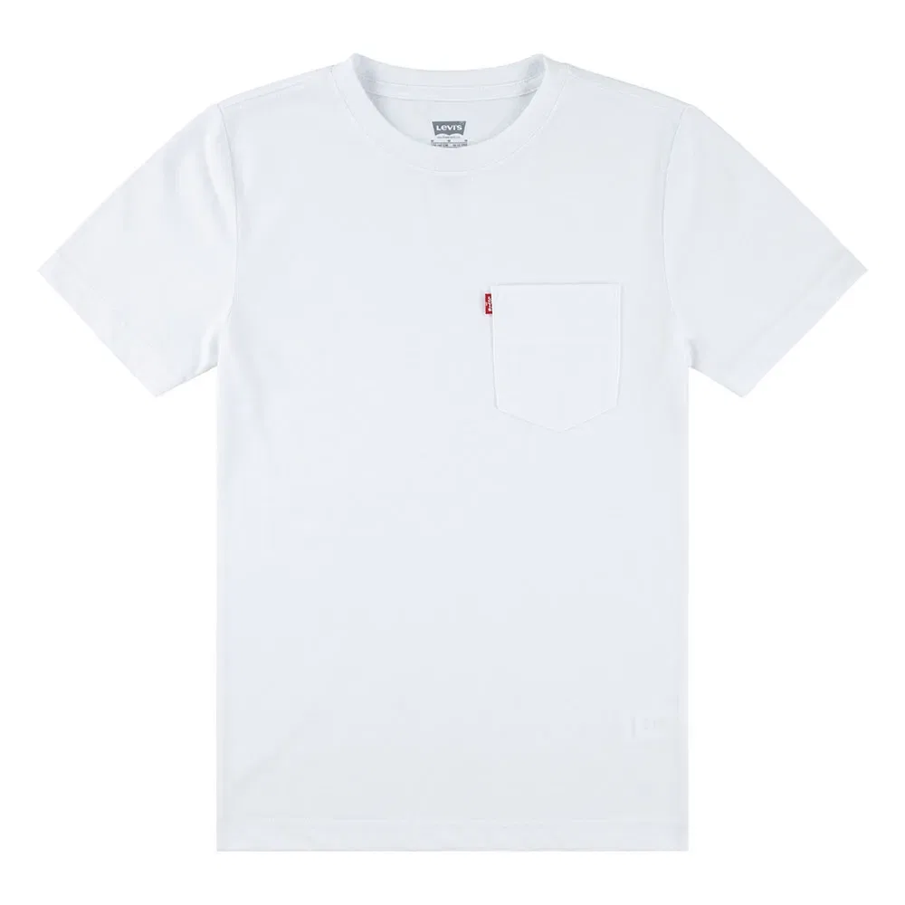 Детская футболка с коротким рукавом Sunset Pocket для мальчиков Levi's, White