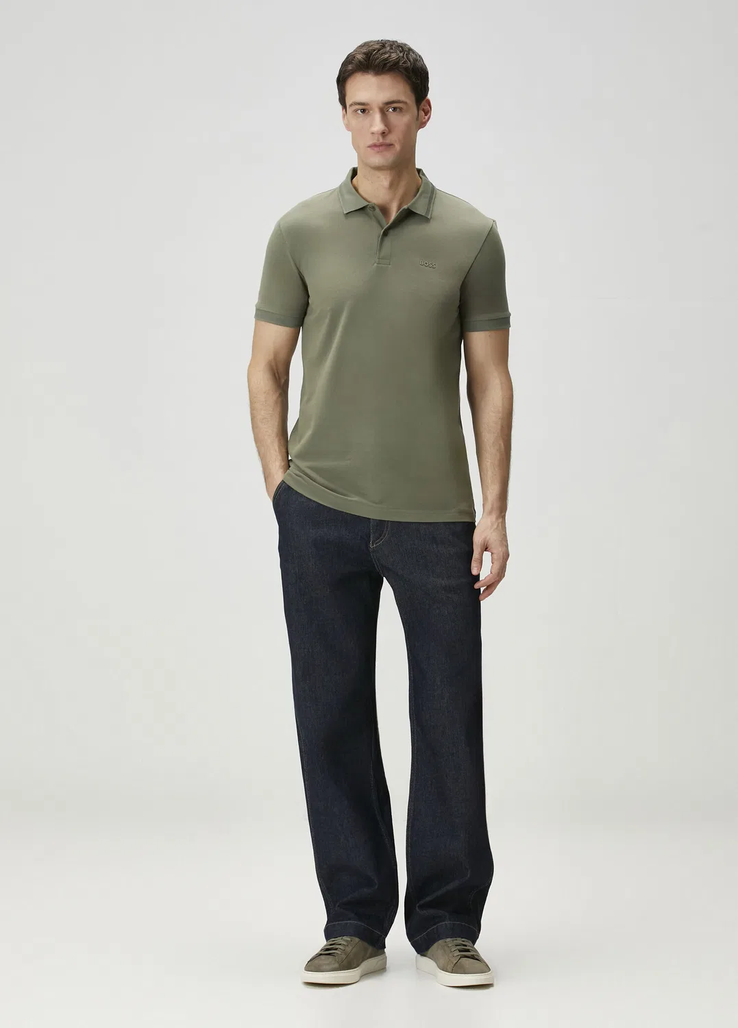 Джинсы Slim Fit Ironclad Boss, navy