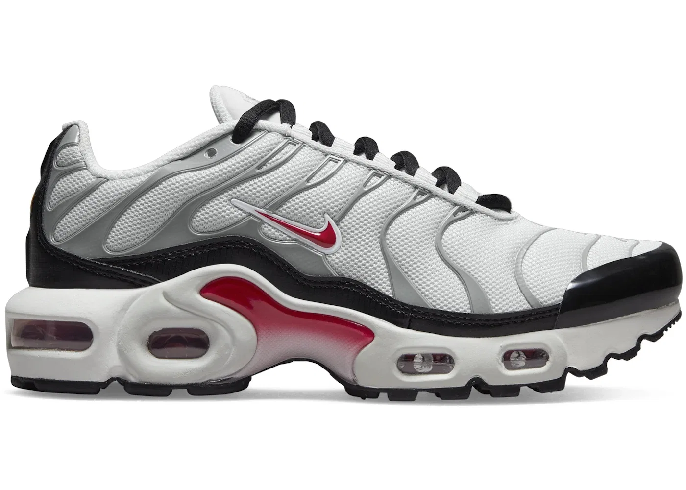 Детские кроссовки Lifestyle Nike Air Max Plus, Photon Dust/Particle Grey/Black/Varsity Red