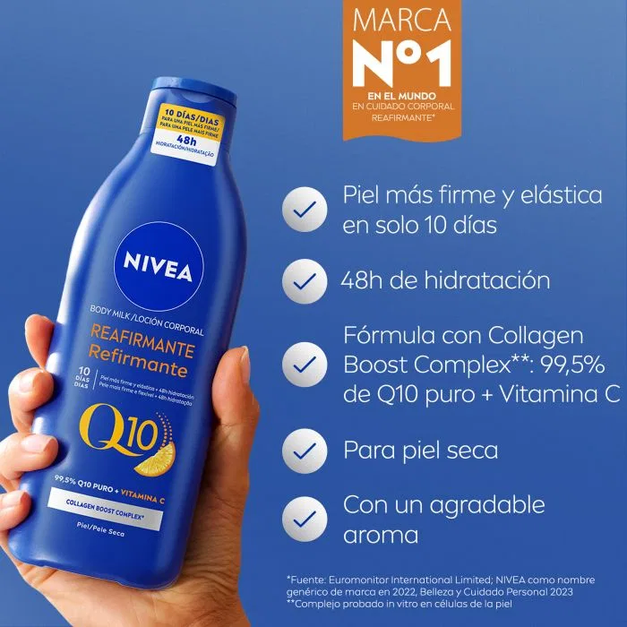 Молочко для тела укрепляющее с витамином C 400 мл Nivea — фото 2