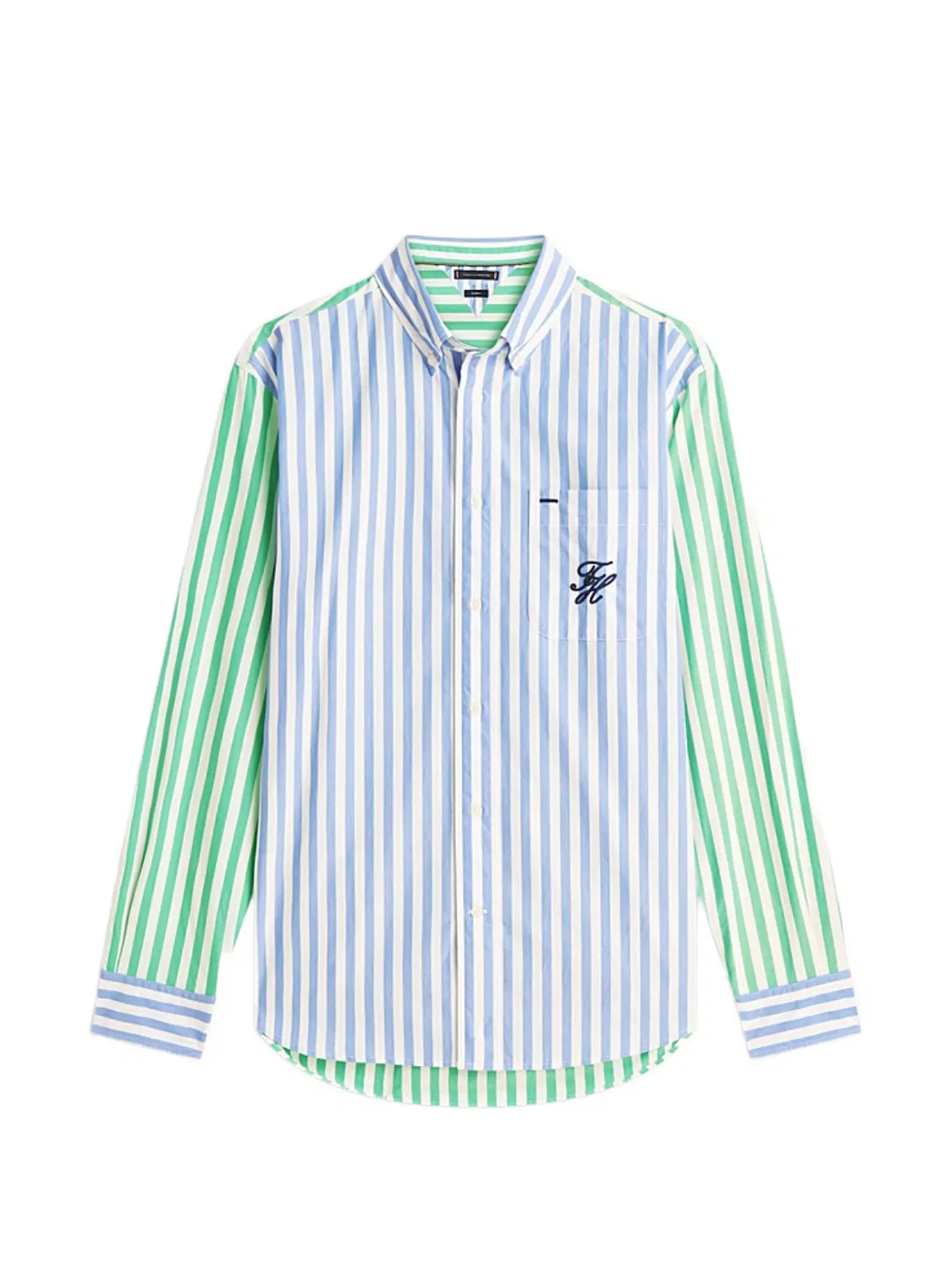 Полосатая рубашка Papertouch Tommy Hilfiger, белый